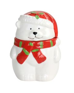 Gibson Home Joyful Bear Durastone 7.5in Cookie Jar