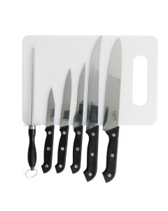 Gibson 7pc Canterbury Stainless Steel Cutlery Set