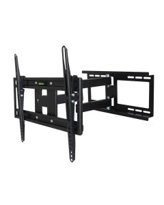 MegaMounts Full Motion Wall Mount with Bubble Level for 26 - 55 Inch LCD, LED, and Plasma Screens