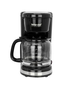 Better Chef 12 Cup 900 Watt Coffee Maker in Black